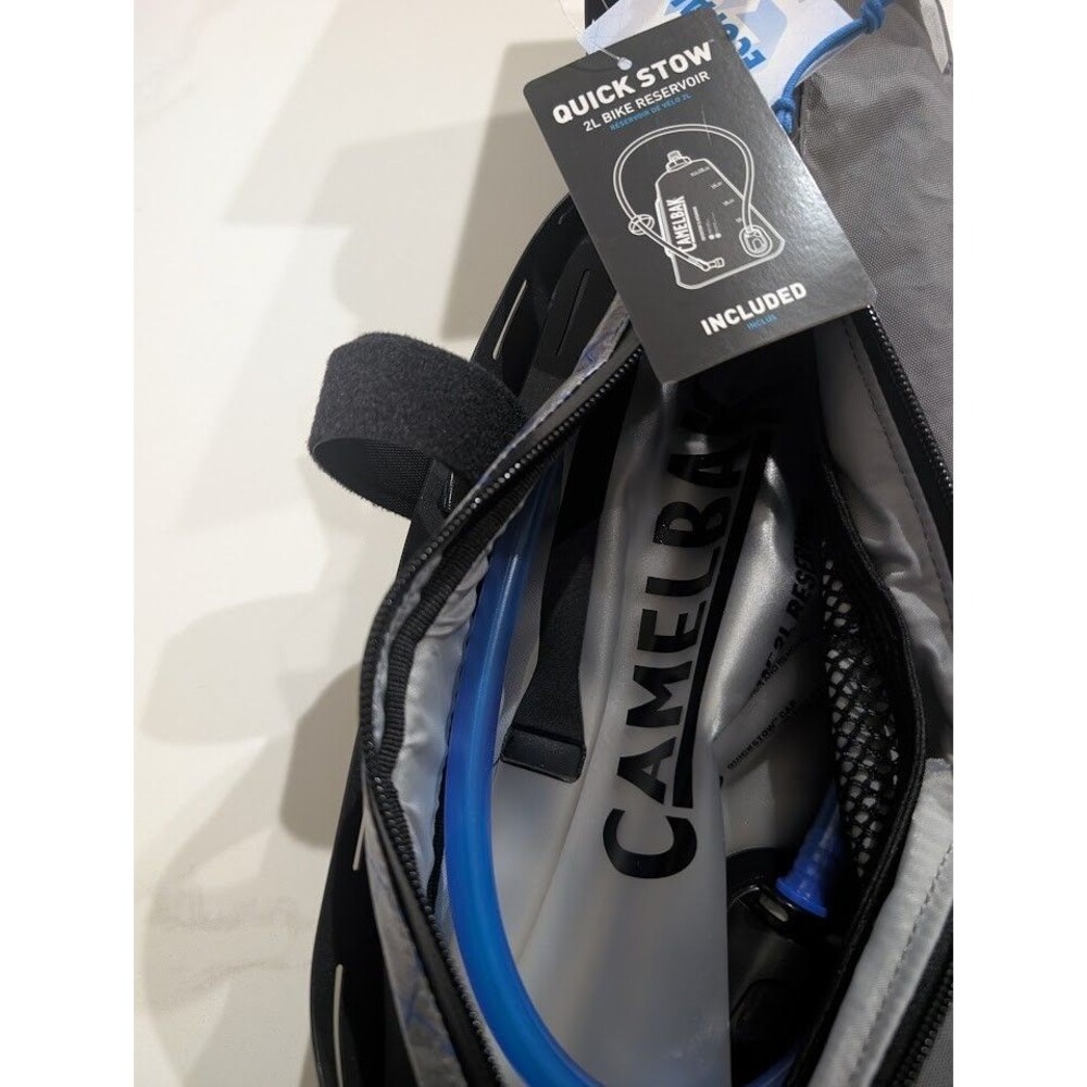 CAMELBAK M.U.L.E. Frame Pack Large Quick Stow 2L Bicycle Bike Reservoir Grey - Picture 10 of 11